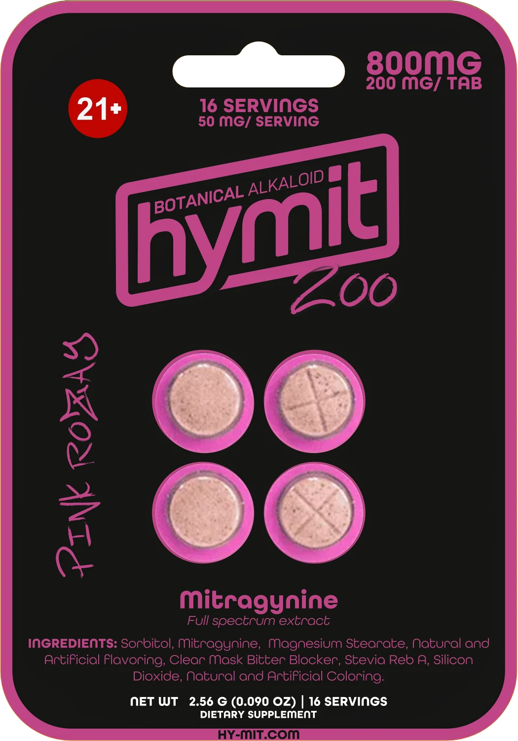 Hymit 200 Pink Rozay pack