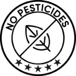 No pesticides badge